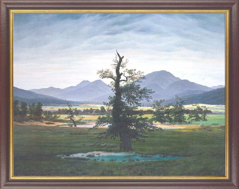 Caspar David Friedrich "Der einsame Baum"